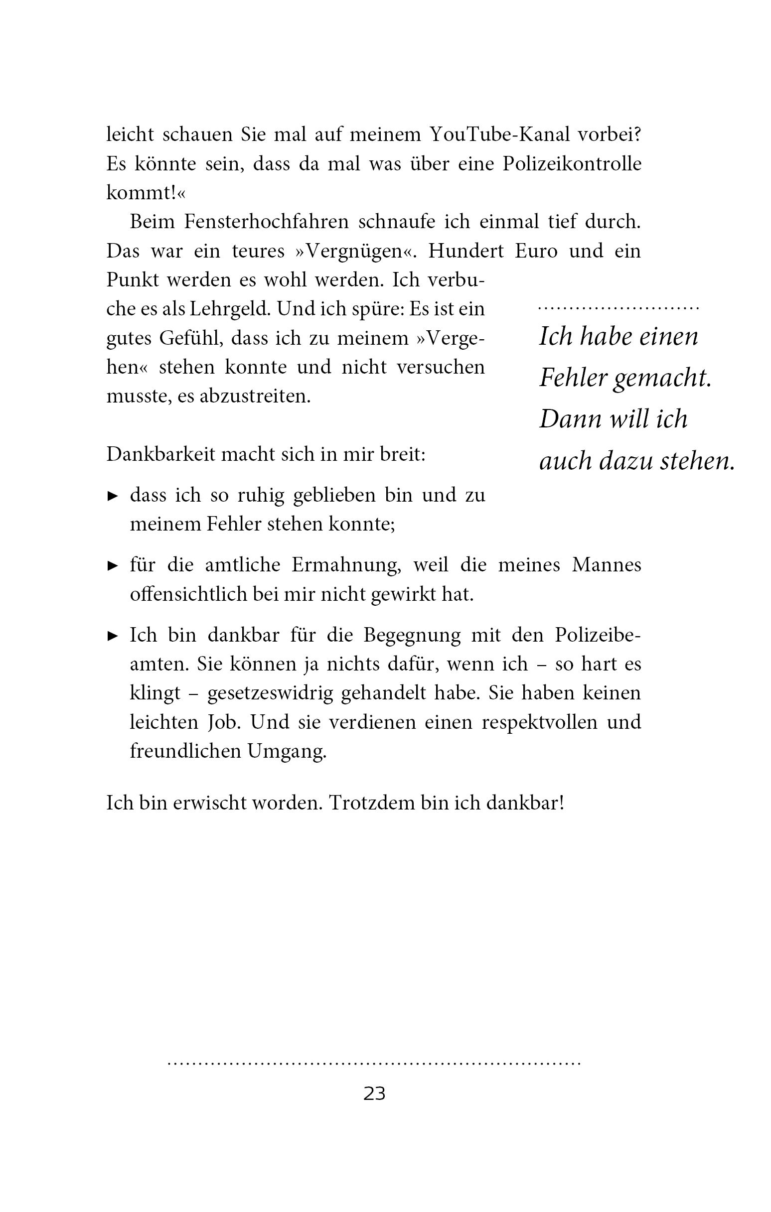 Buch - Die Brille der Dankbarkeit