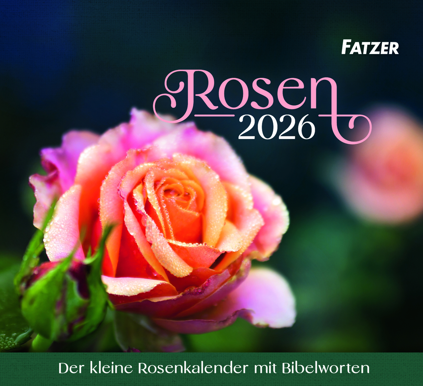Aufstellkalender - Rosen - Tischkalender 2026
