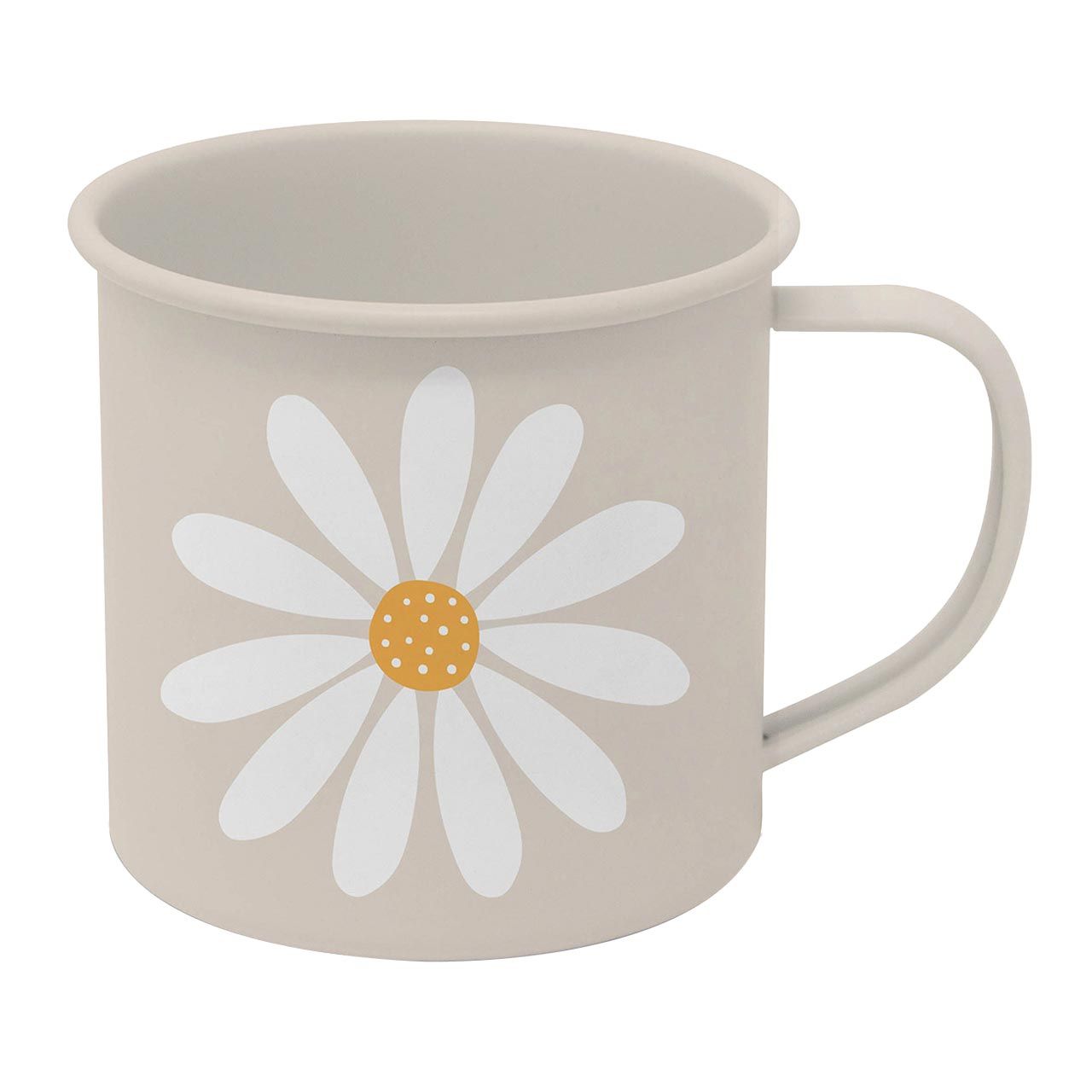 Metallbecher 'Happy Flower'