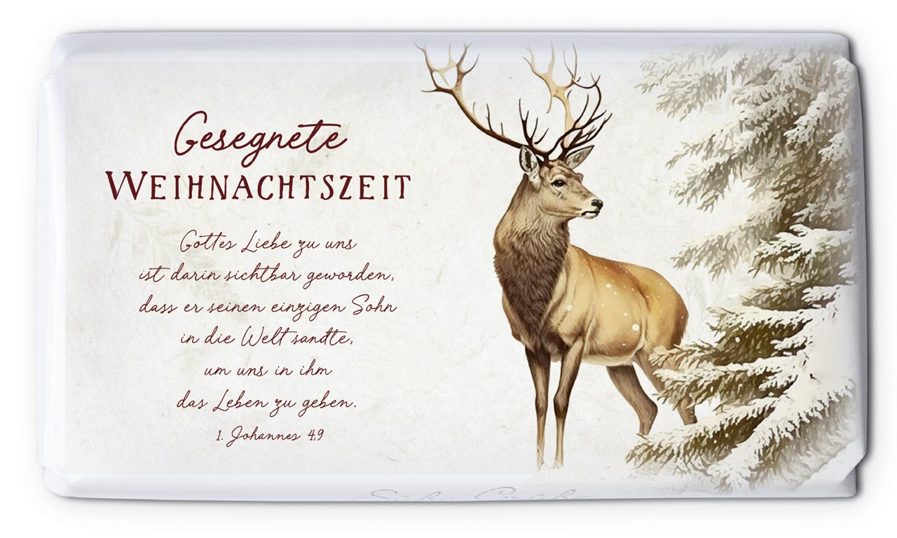 Schokolade - Schokolade 1. Johannes 4,9