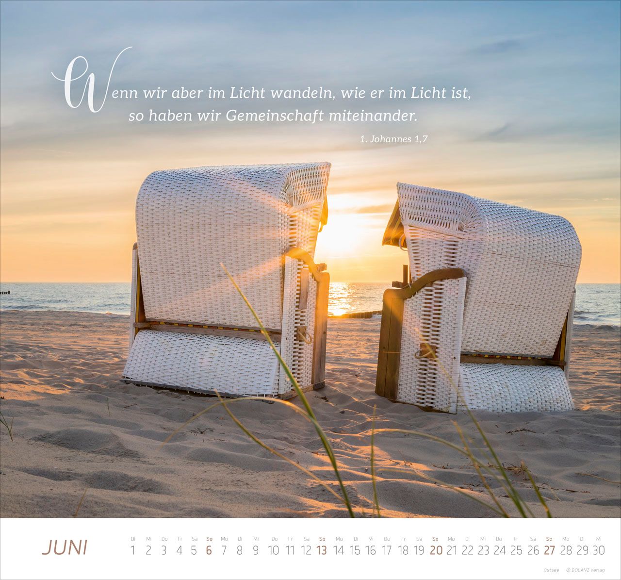 Wandkalender - Zeit für Meer 2027 Wandkalender