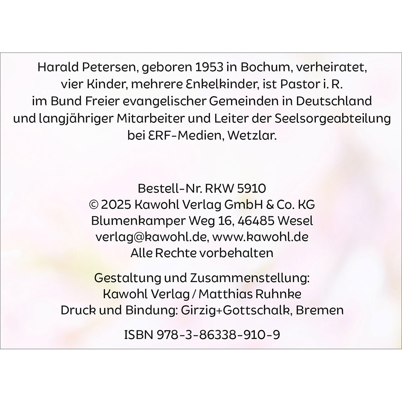 Grußheft - Ein Jahr voller Segen - Tasse Buch Croissant Brille Blumen Holztisch