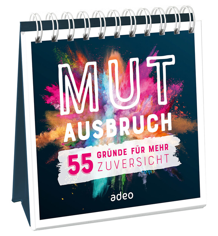 Aufstellbuch - Mutausbruch - Aufstellbuch - bunte Farben