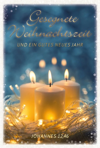 Faltkarte Weihnachten/NJ