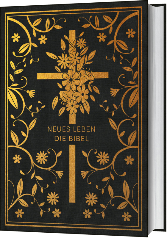 Neues Leben. Die Bibel - Gold/Tintenschwarz