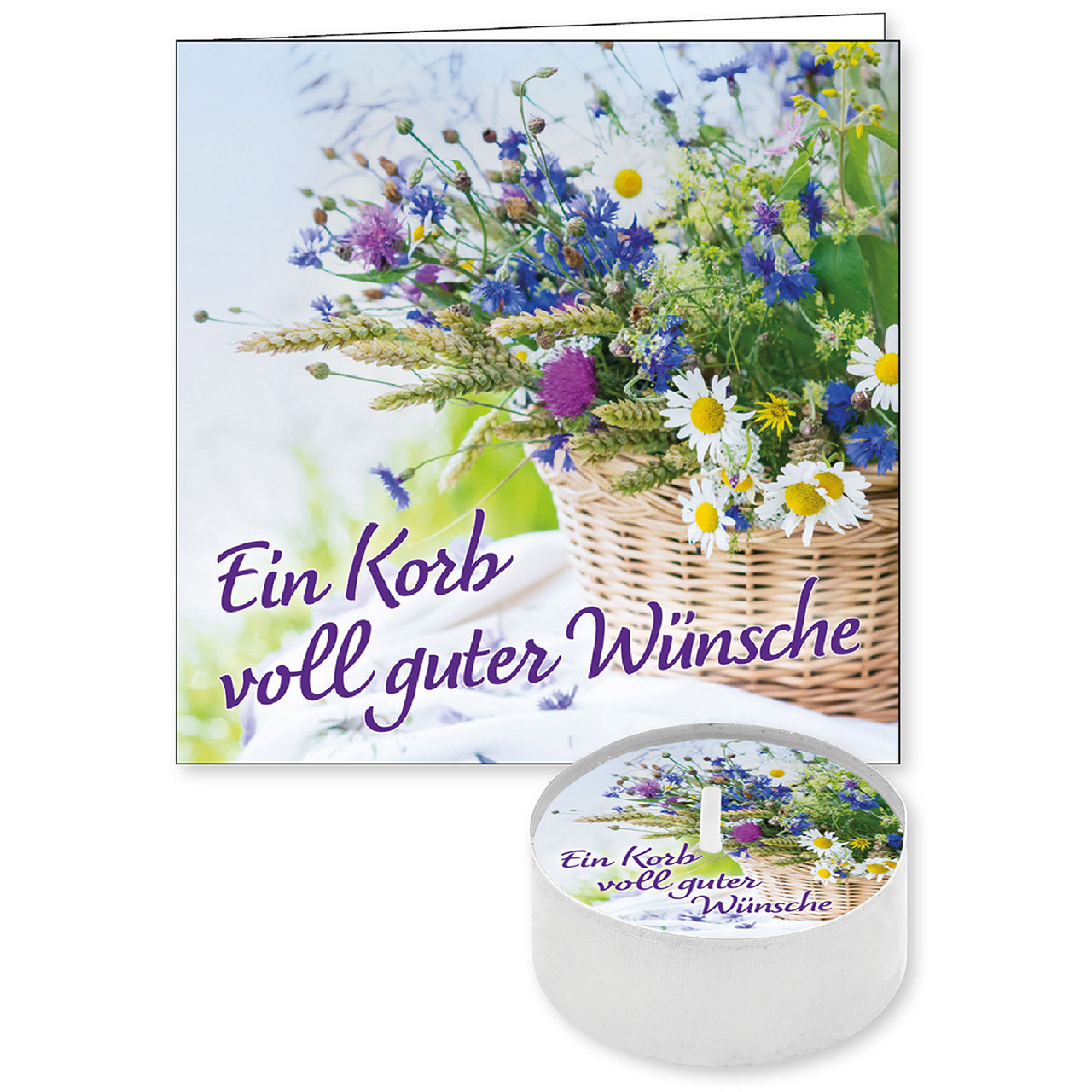 Ein Korb voll guter Wünsche