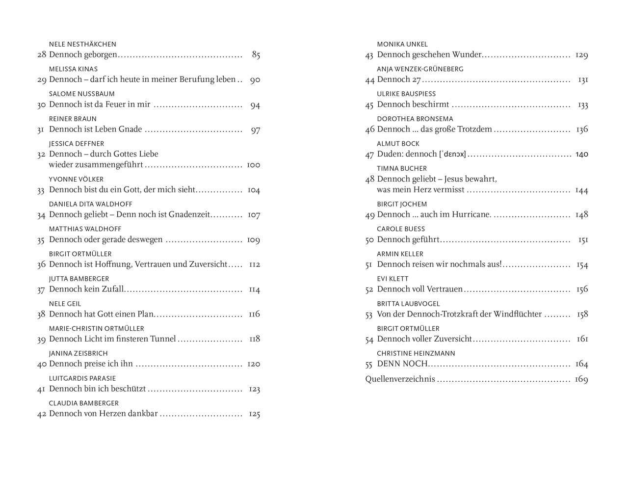 Buch - Dennoch voller Zuversicht