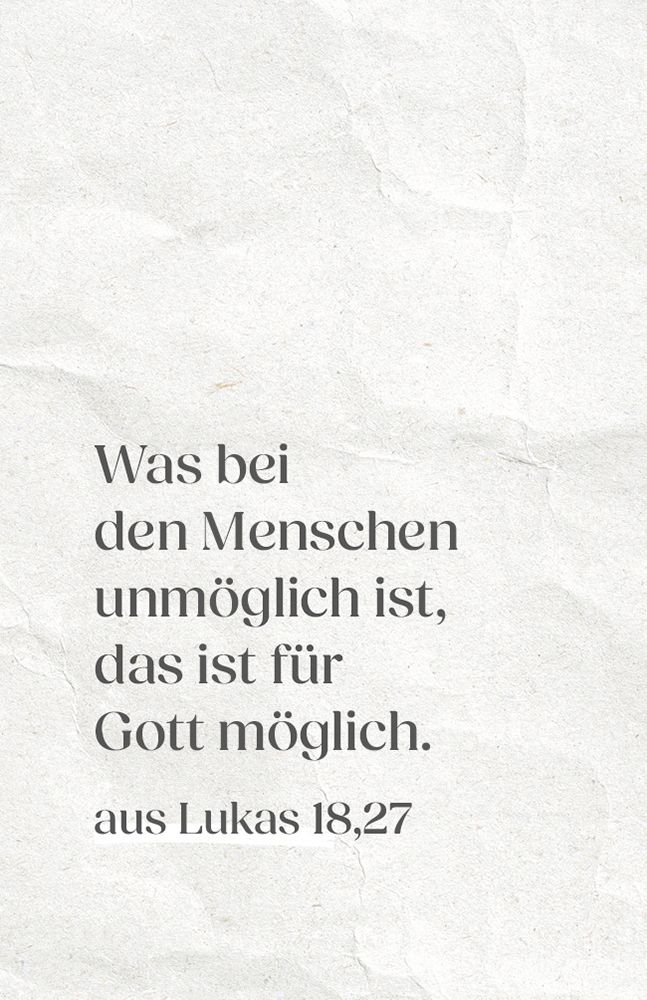 Karte - Zuversicht - Segen zum Mitnehmen