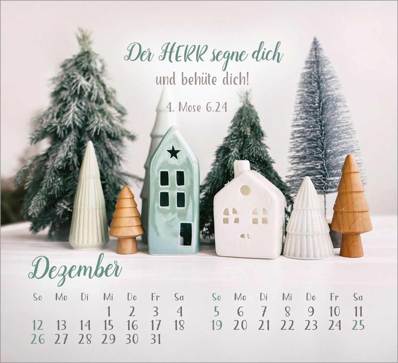 Tischkalender - Sei gesegnet! 2027