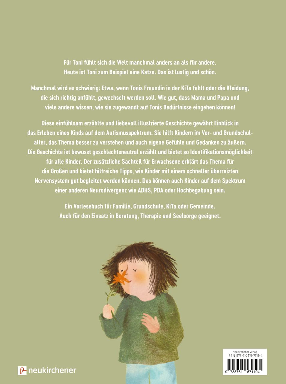 Buch - Heute bin ich eine Katze, sagt Toni