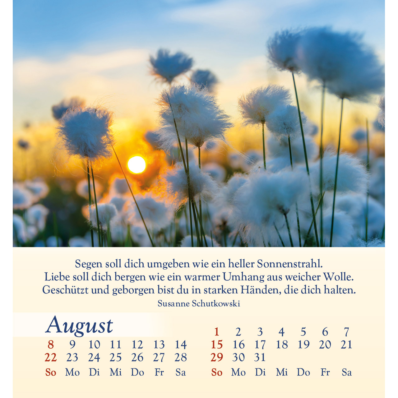 Aufstellkalender - Licht für deine Seele 2027