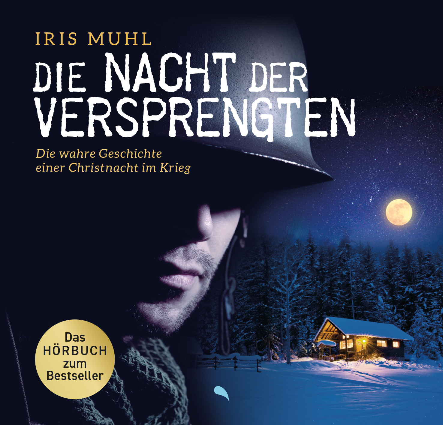Hörbuch-CD - Die Nacht der Versprengten (MP3-CD) - Soldat Hütte Schnee Bäume