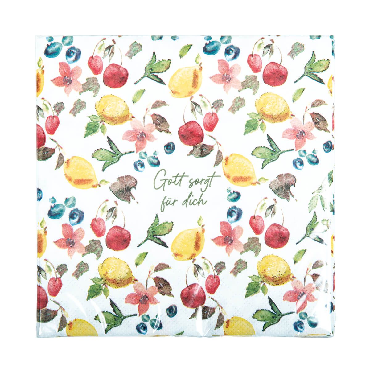 Servietten - Servietten "Gott sorgt für dich"