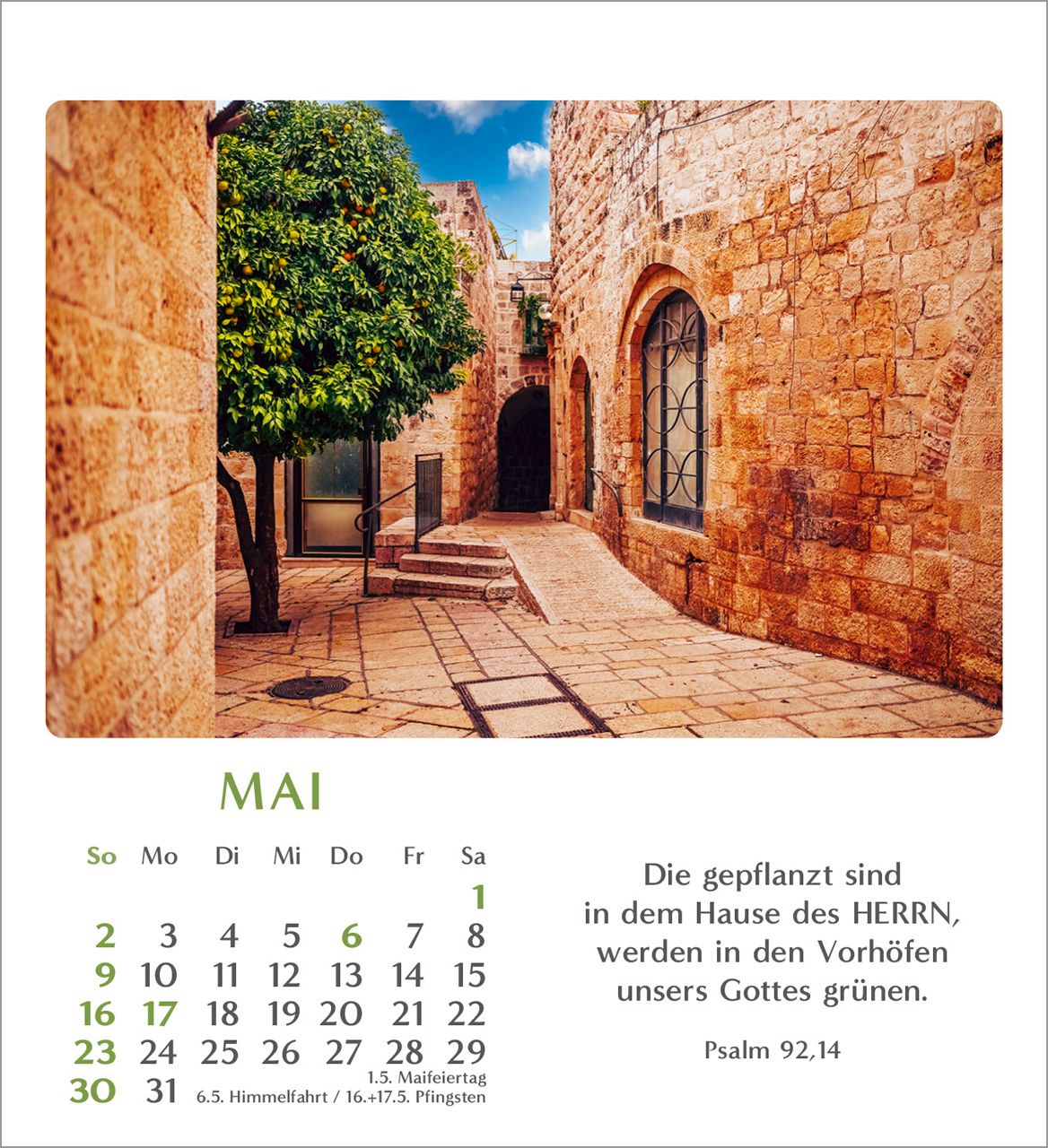 Tischkalender - Geliebtes Israel 2027