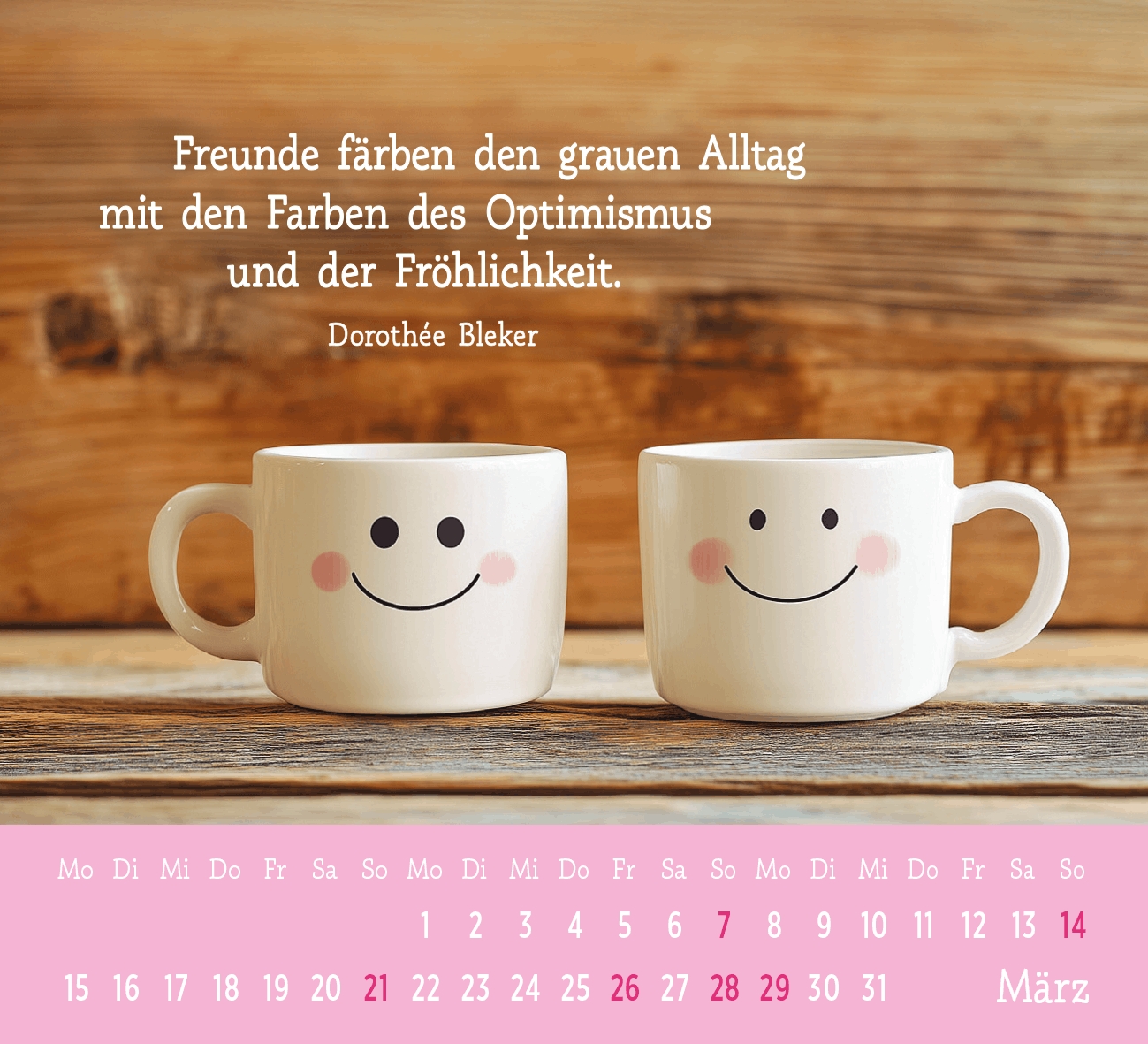 Aufstellkalender - Der kleine Gute-Laune-Kalender 2027
