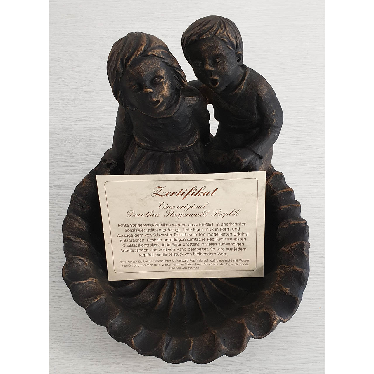 Kinderglück - Steinguss 18 cm