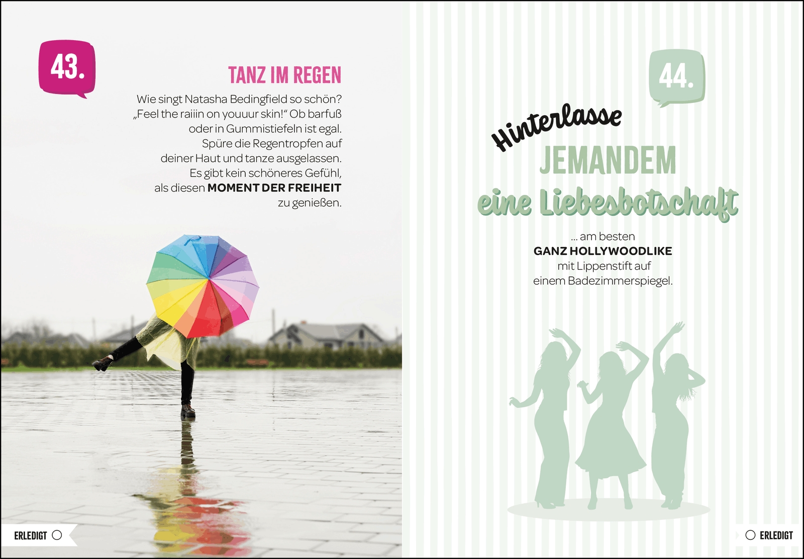 Geschenkbuch - 100 Dinge, die FRAU einmal im Leben getan haben sollte