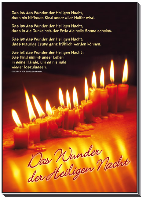 Das ist das Wunder der Heiligen Nacht