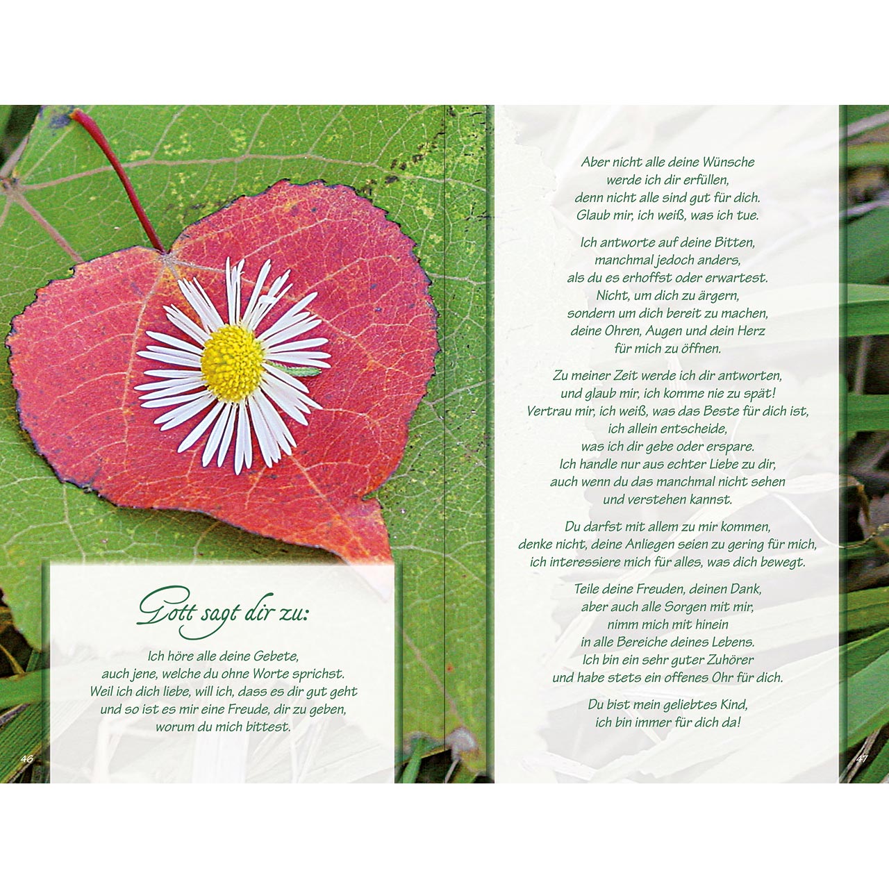 Geschenkbuch - Ich bin da, dir ganz nah - rosa Blumen