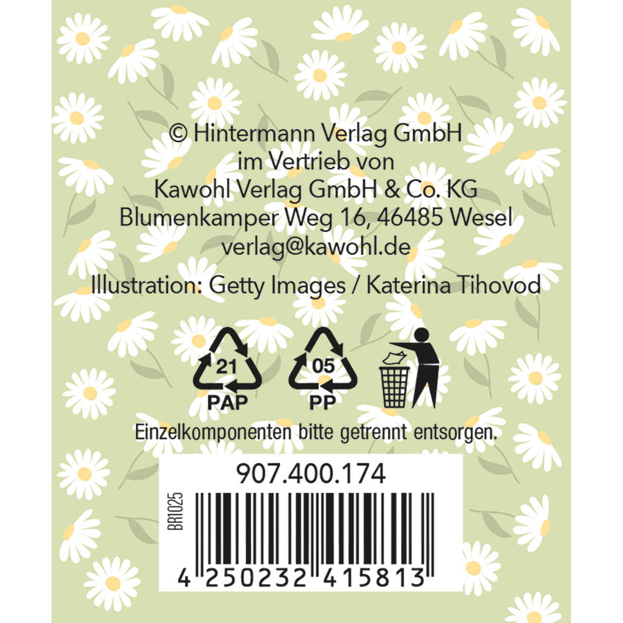 Frühstücks-Brettchen - Du bist wunderbar & einzigartig - Gänseblümchen