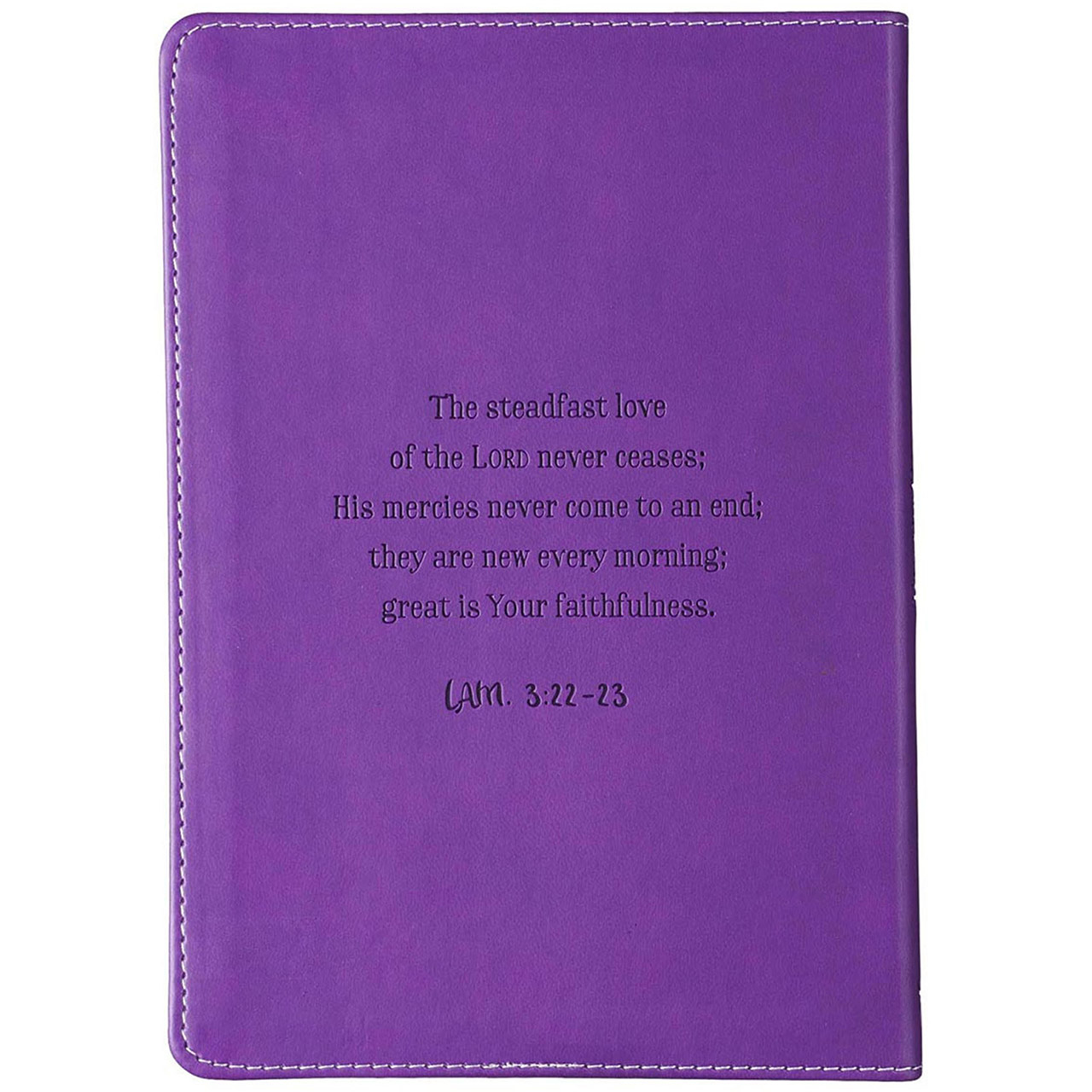 Notizbuch - His mercies are new every morning - Pfingstrosen