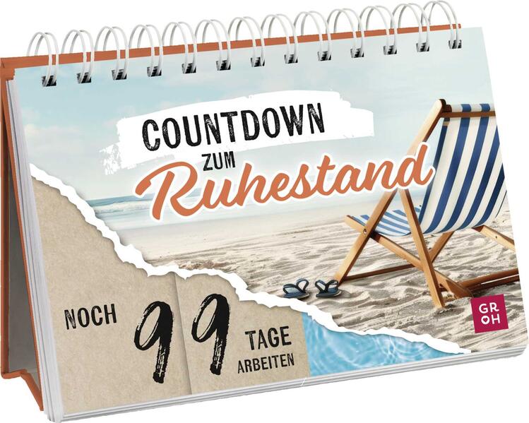 Aufstellbuch - Countdown zum Ruhestand
