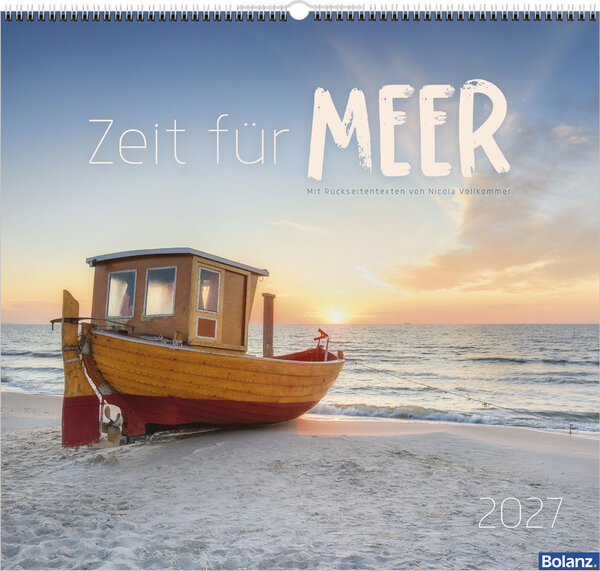 Wandkalender - Zeit für Meer 2027
