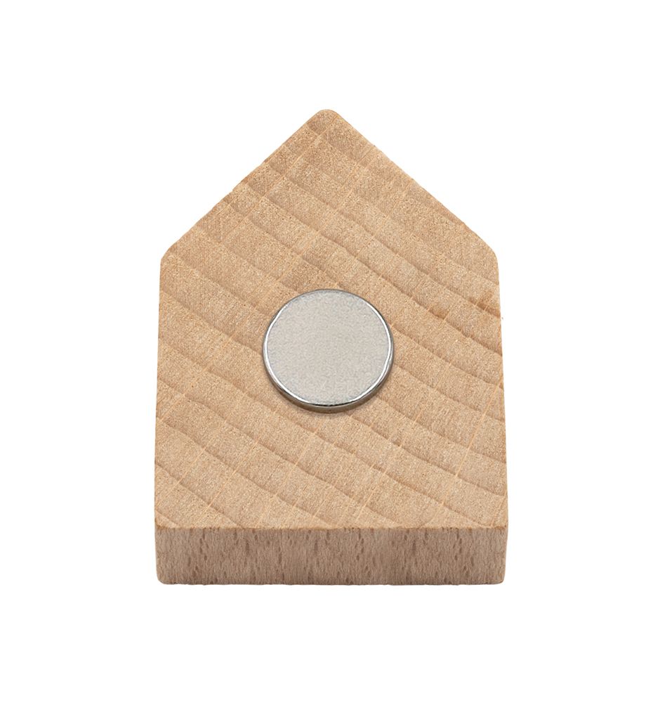 Magnet - Holzhaus Magnet "Blumenkanne"