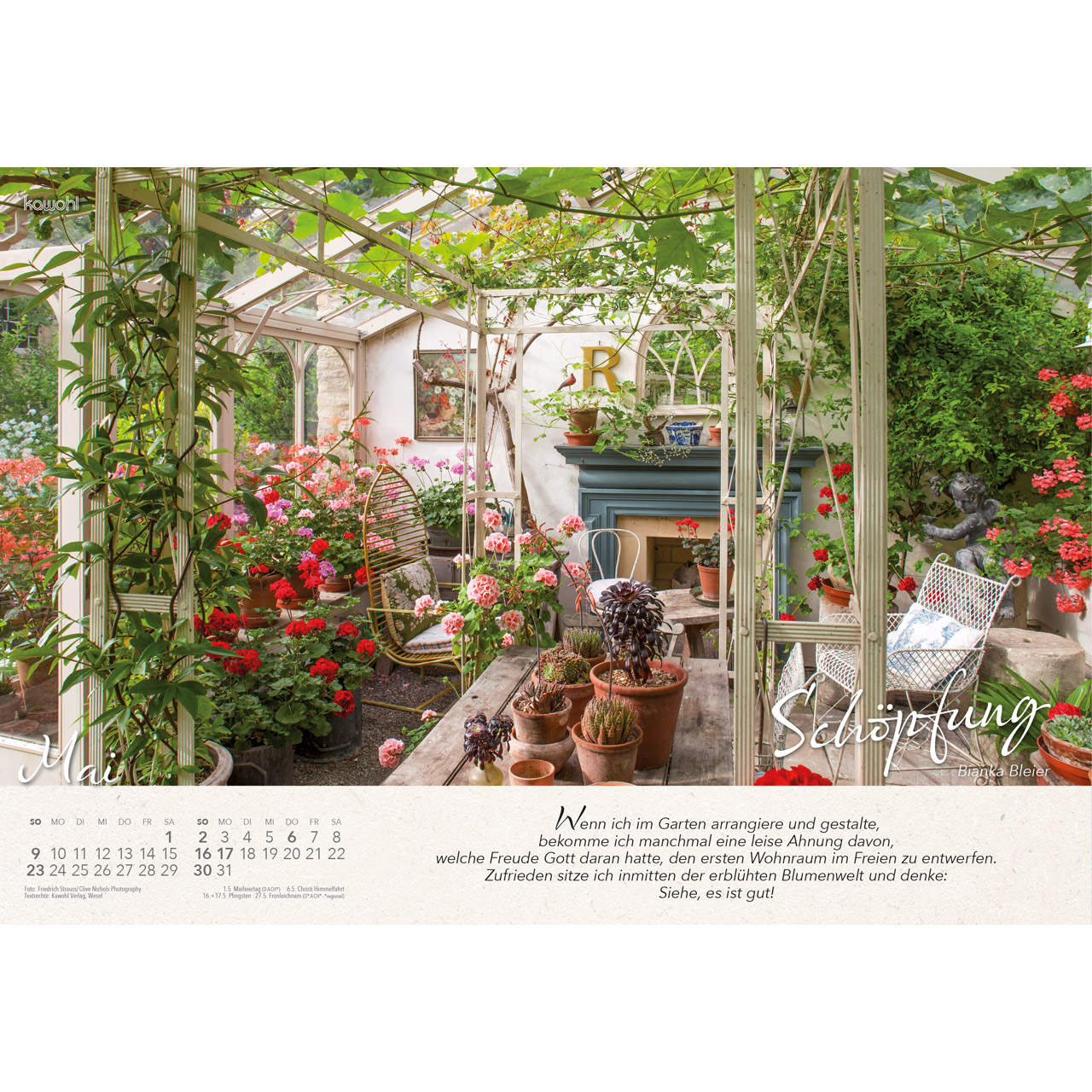 Wandkalender - Wo Himmel und Erde sich berühren 2027