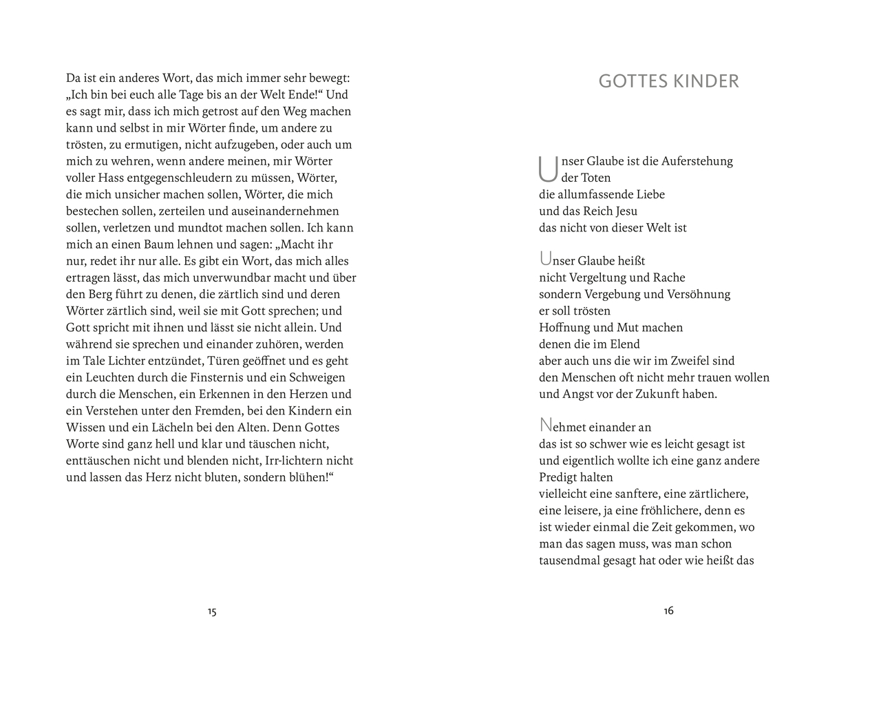 Buch - Ein gütiges Machtwort