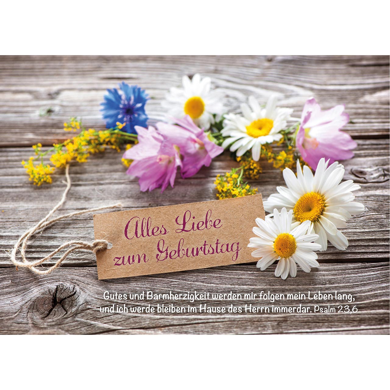 Alles Liebe zum Geburtstag