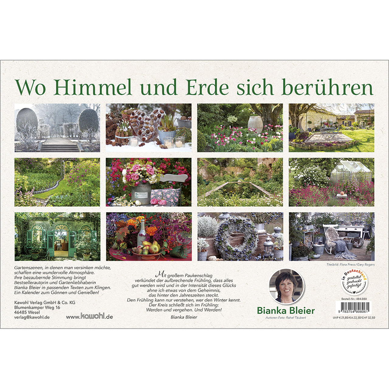 Wandkalender - Wo Himmel und Erde sich berühren 2026