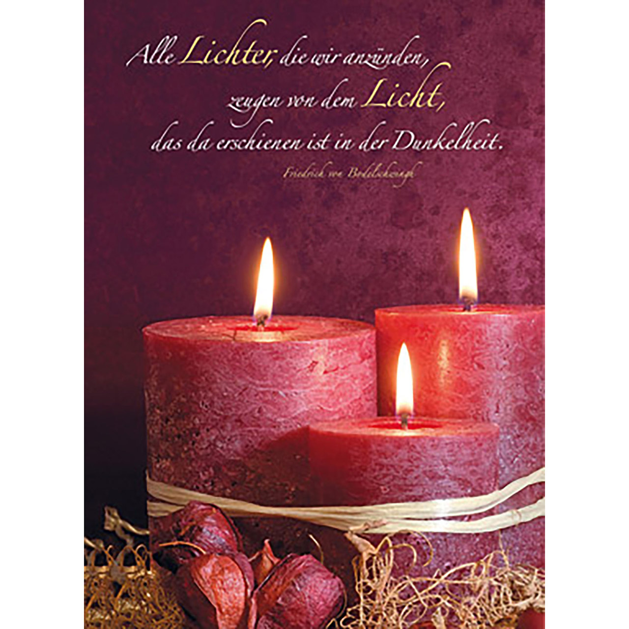 Alle Lichter, die wir anzünden Poster - Alle Lichter, die wir anzünden - Kerzen