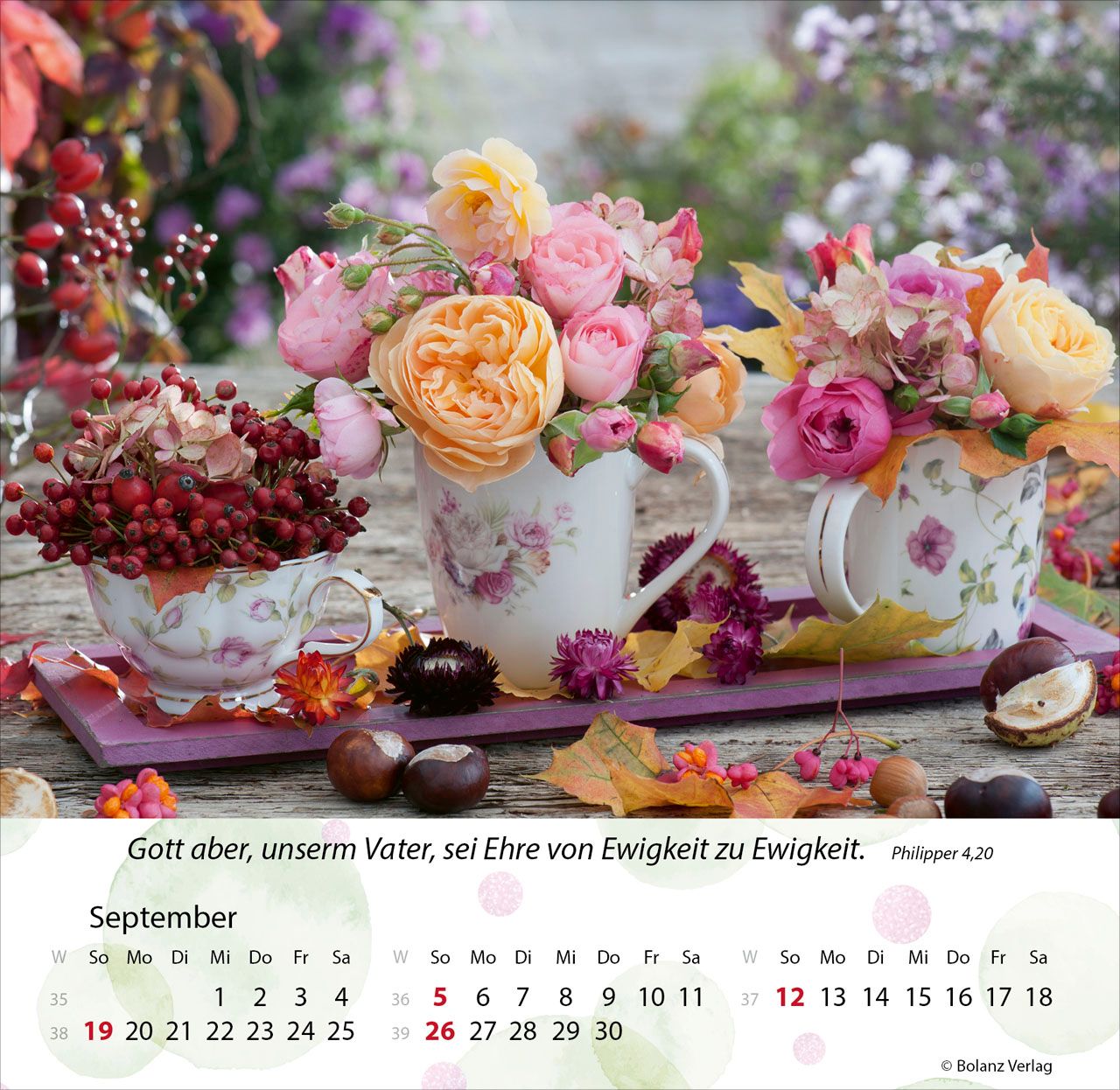 Tischkalender - Gärten 2027 Tischkalender