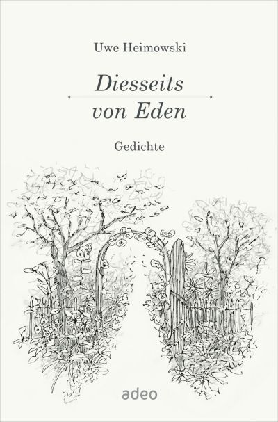 Buch - Diesseits von Eden - Türbogen Tür Blumen Sträucher