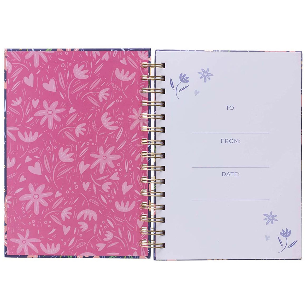 Notizbuch - He has made everything beautiful in its time - Blumen Illustration