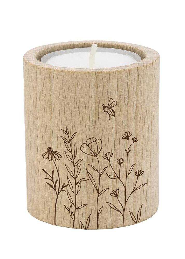 Teelichthalter - Teelichthalter 'Blumenwiesenlicht'
