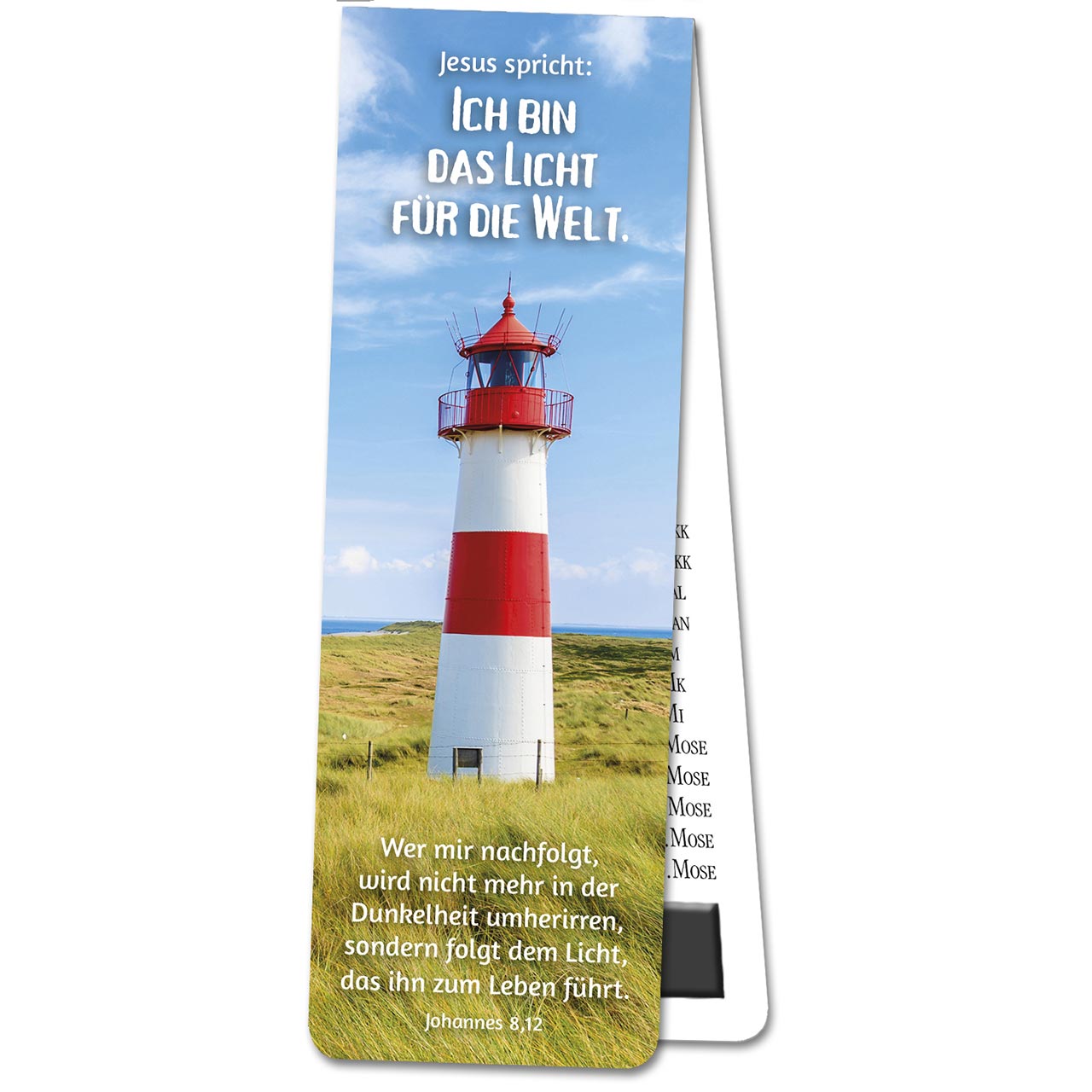 Ich bin das Licht für die Welt Lesezeichen - Ich bin das Licht für die Welt - <b>Leuchtturm</b>
