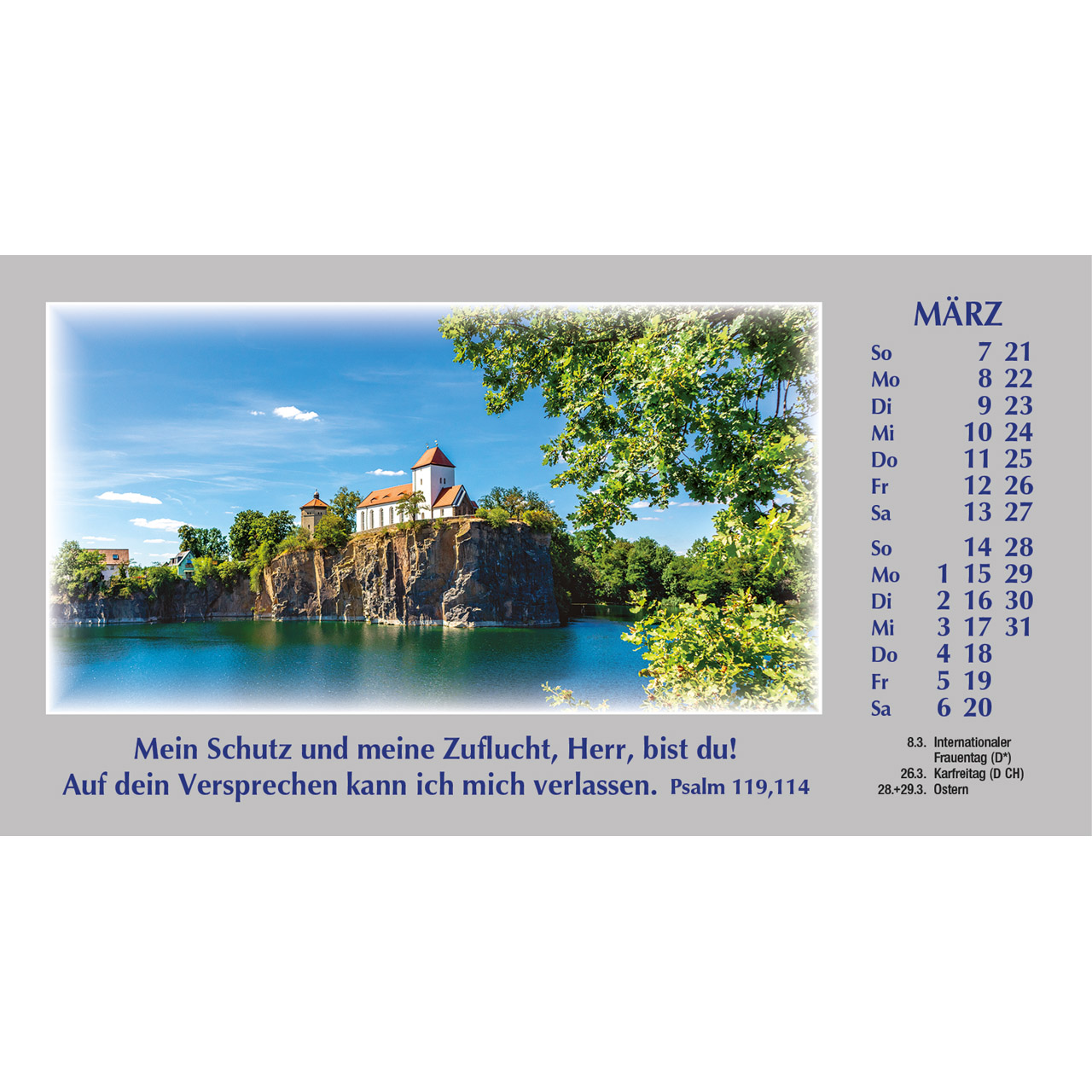 Autokalender - Wege zur Stille 2027