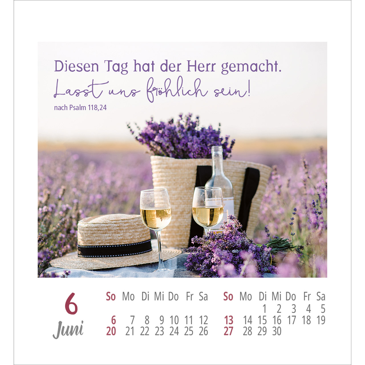 Aufkleberkalender - Frei sein & leben 2027