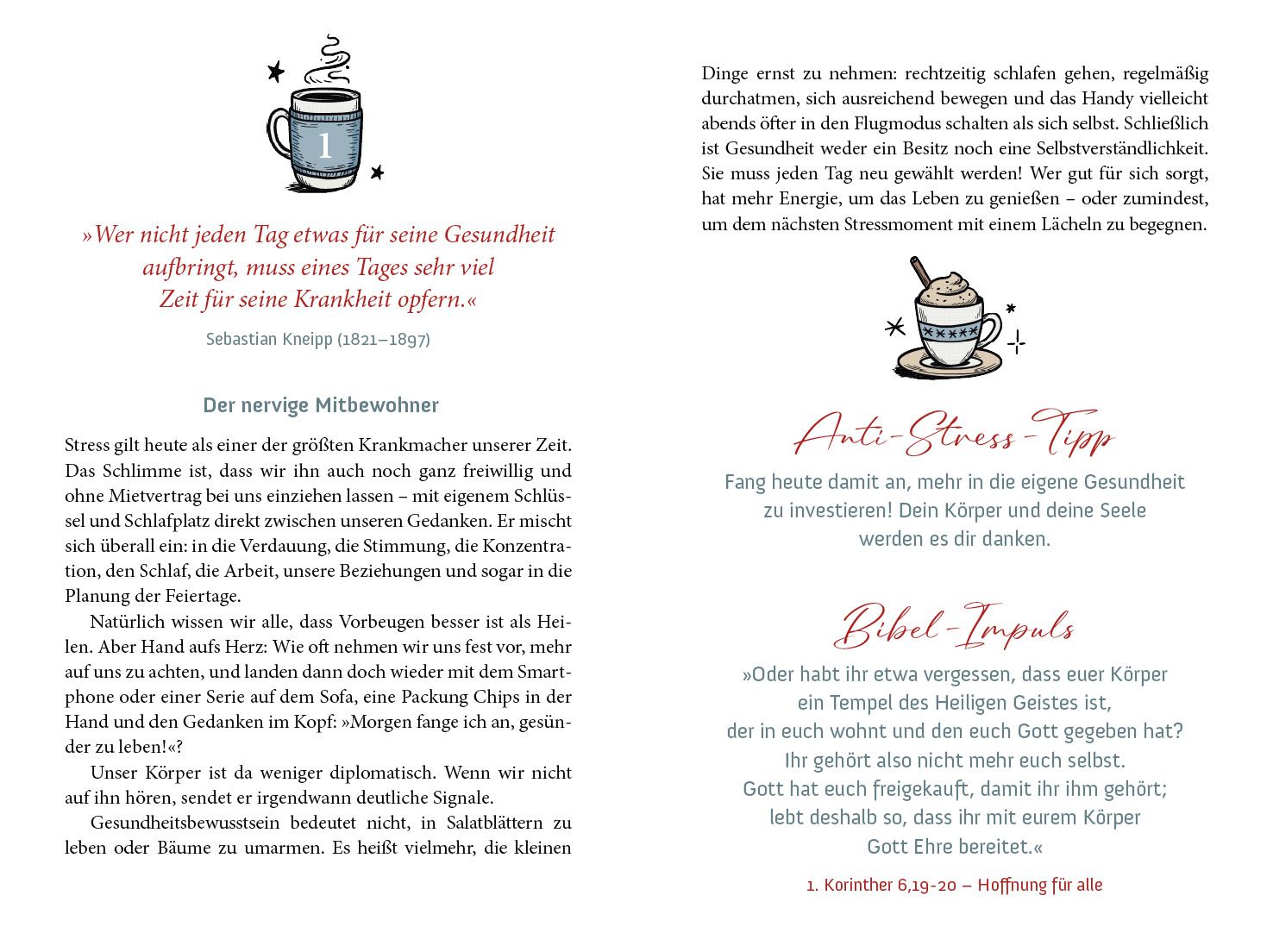 Geschenkbuch - 24 Momente nur für dich