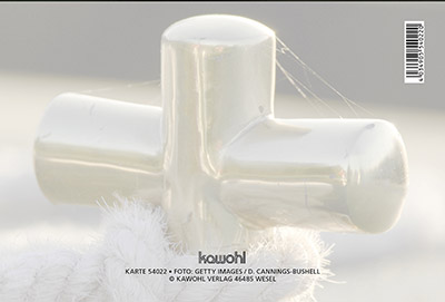 Faltkarte - Alles Gute zur Konfirmation - Kreuz Tau Poller