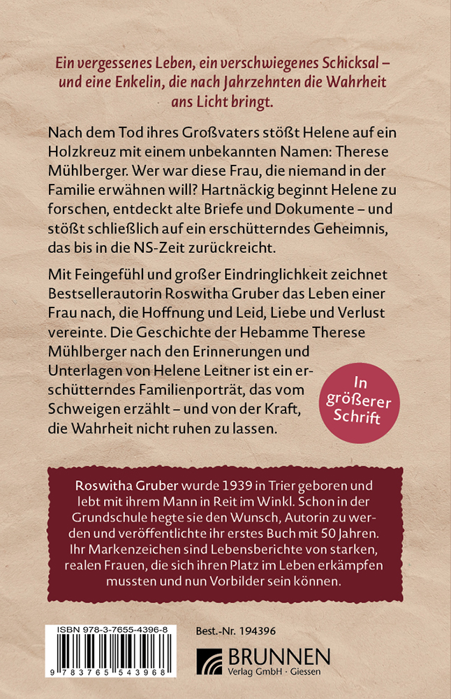 Buch - Die verheimlichte Großmutter