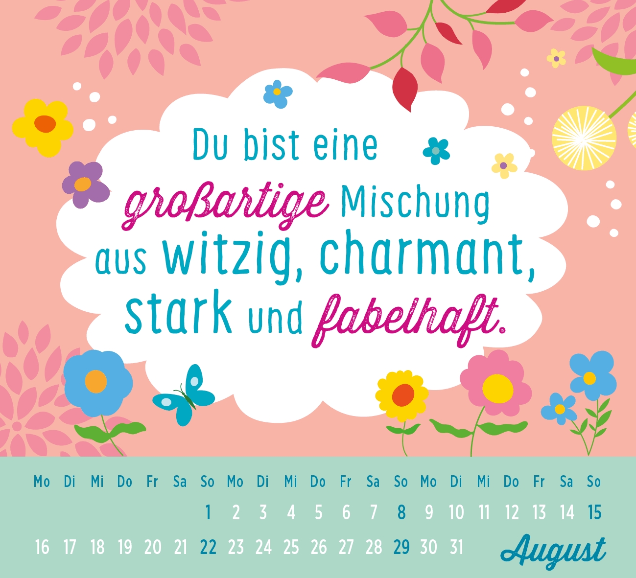 Aufstellkalender - Für eine tolle Freundin wie dich 2027