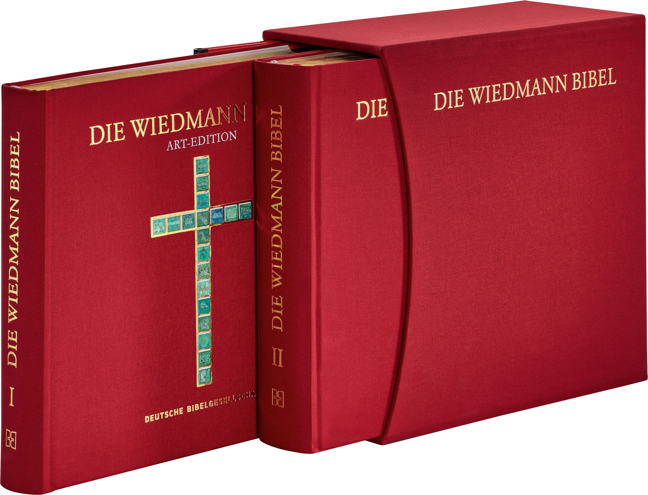 Lutherbibel - Die Wiedmann Bibel - ART-Edition (rot)