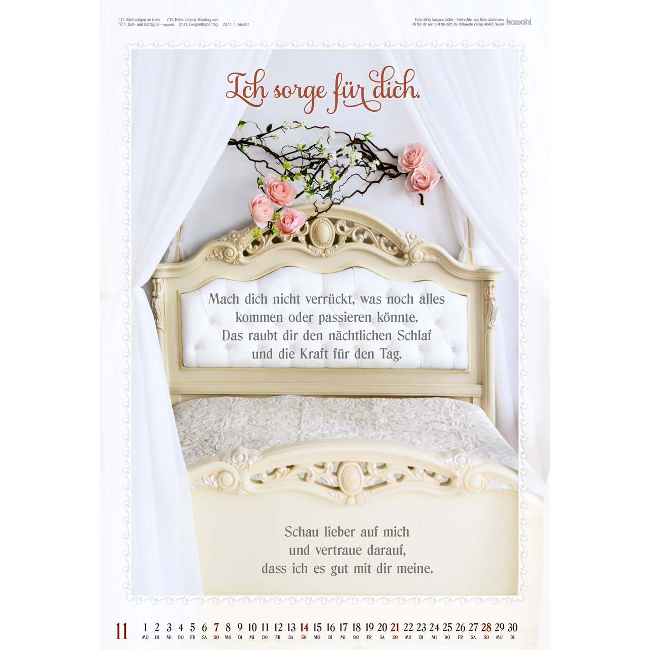 Wandkalender - Ich bin da, dir ganz nah 2027
