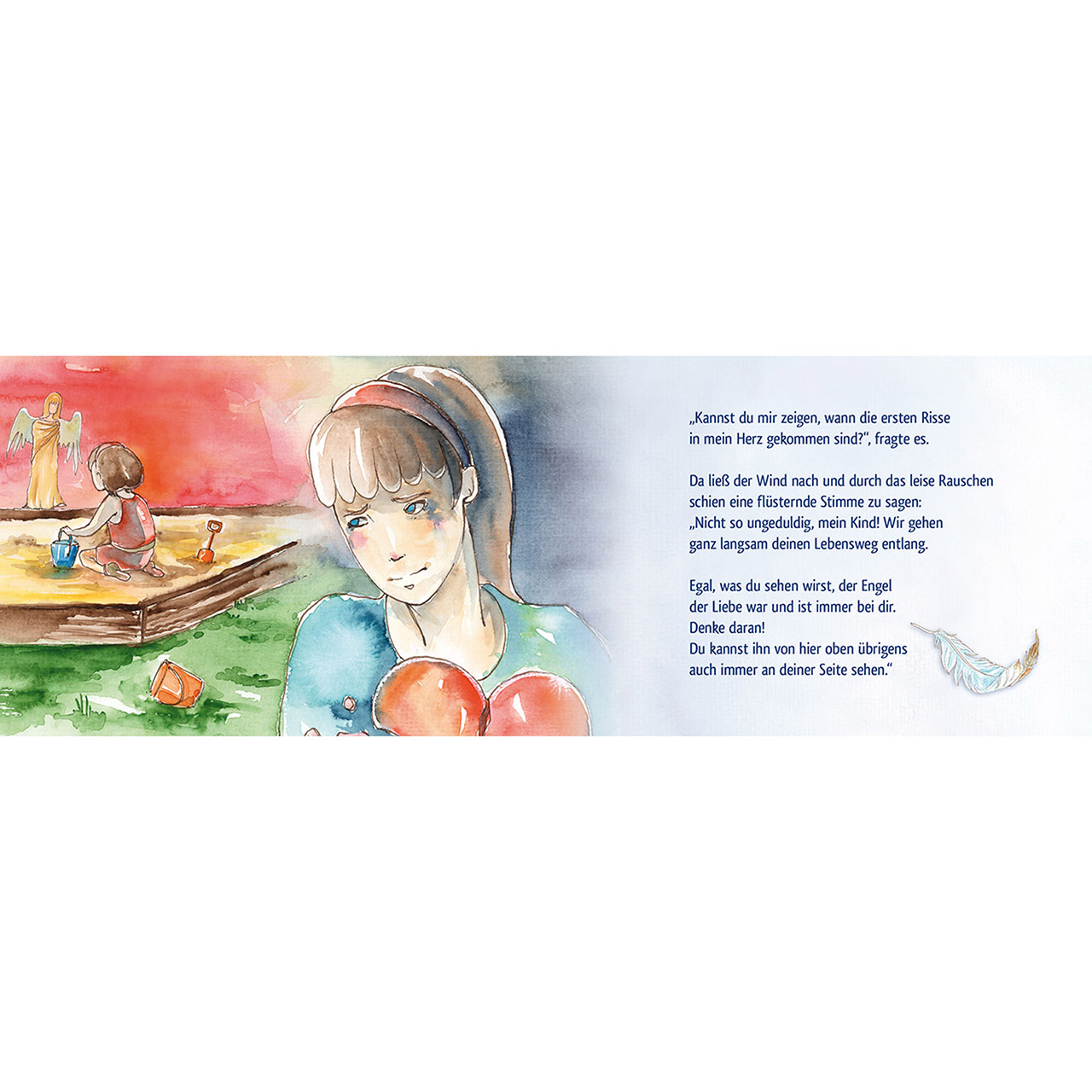 Geschenkbuch - Das Wunder der Heilung - gebrochenes Herz Schlüssel