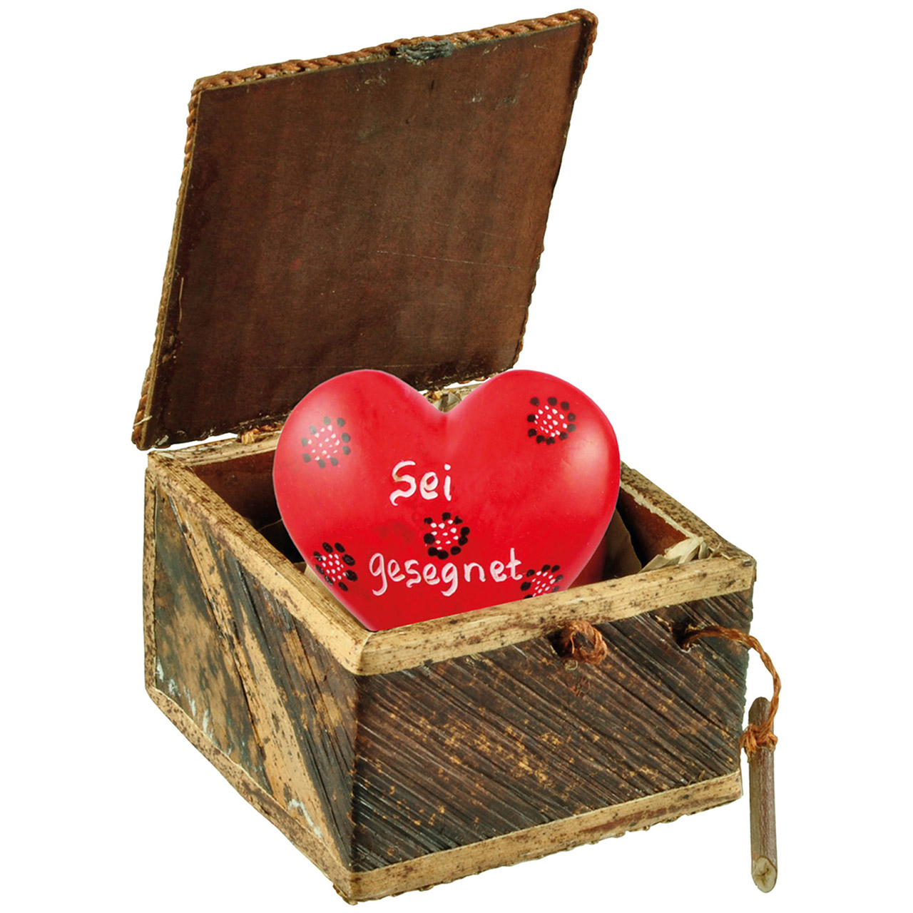 Herz in Box: Sei gesegnet