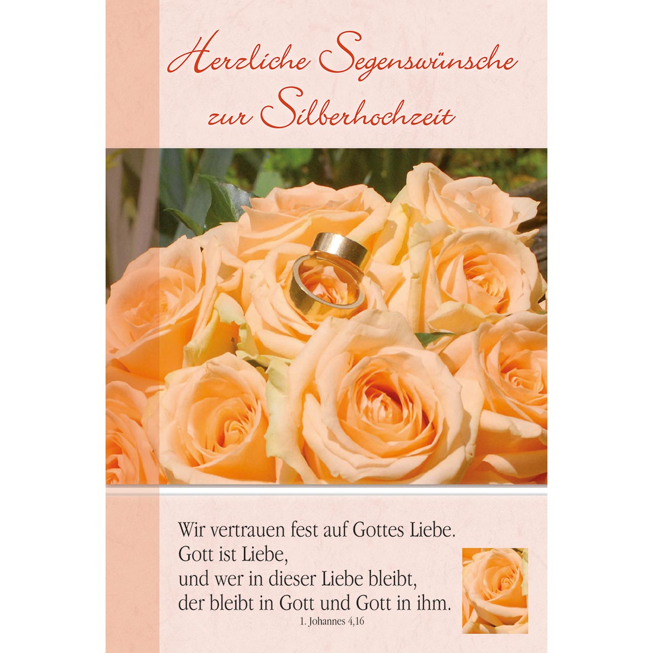 Wir vertrauen fest auf Gottes Liebe.