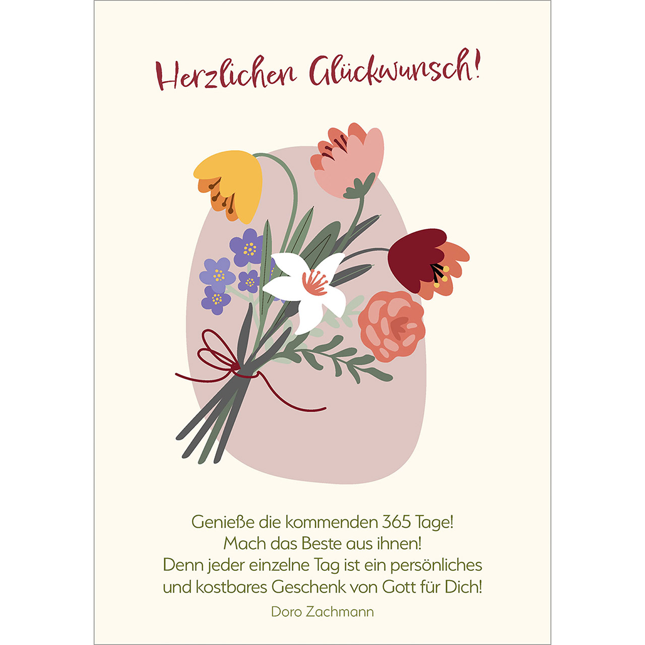 Herzlichen Glückwunsch!